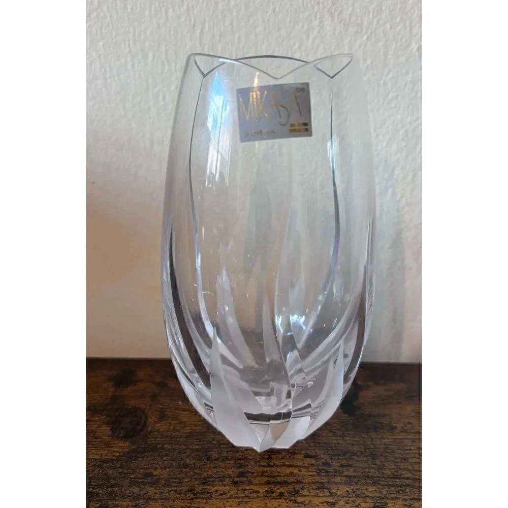 Very RARE -MIKASA Flame D'Amore Flower Vase 5” / NEW